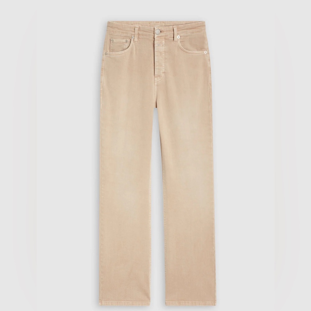 CLOSED Women’s Taupe Straight Leg Jeans Size 27